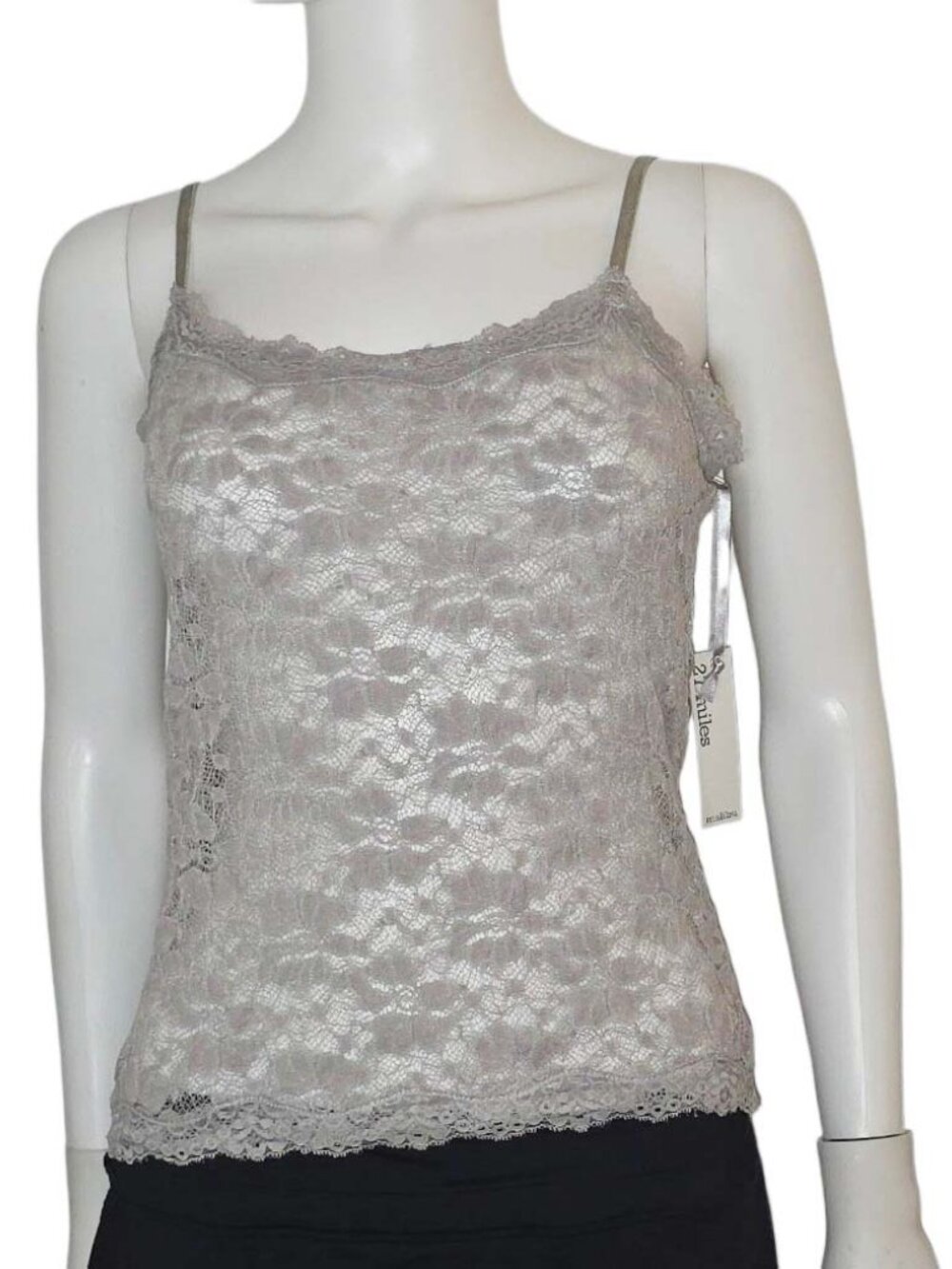 27 miles malibu Lace Tank Top